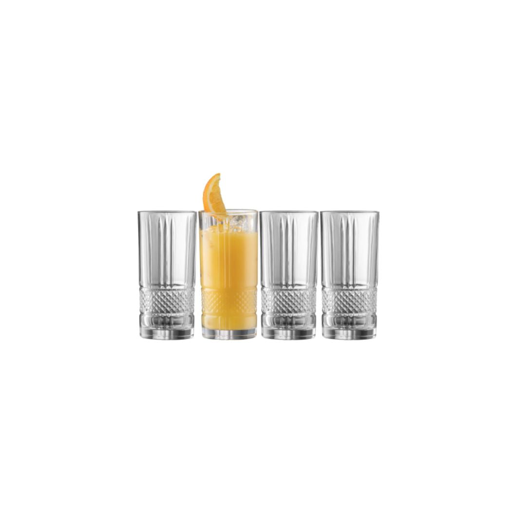 Galway Crystal Eyre Highball Glasses | Set of 4