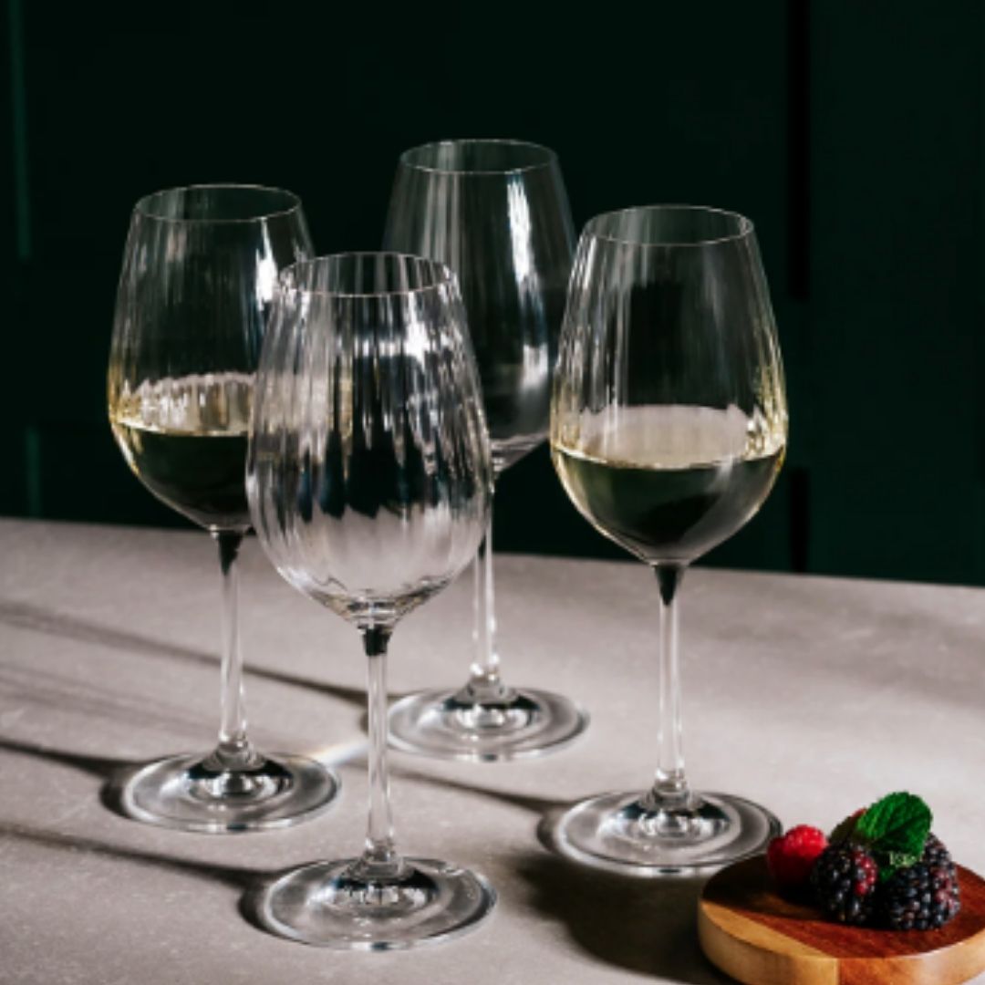Galway Crystal Solus Flute Set of 4