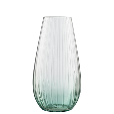 GALWAY CRYSTAL ERNE VASE AQUA