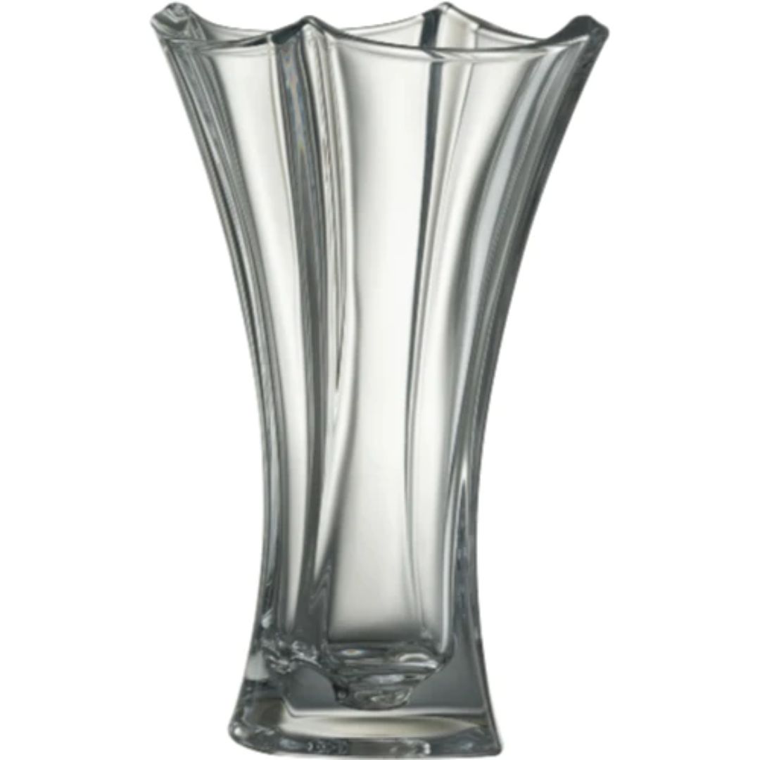 GALWAY CRYSTAL DUNE WAISTED VASE