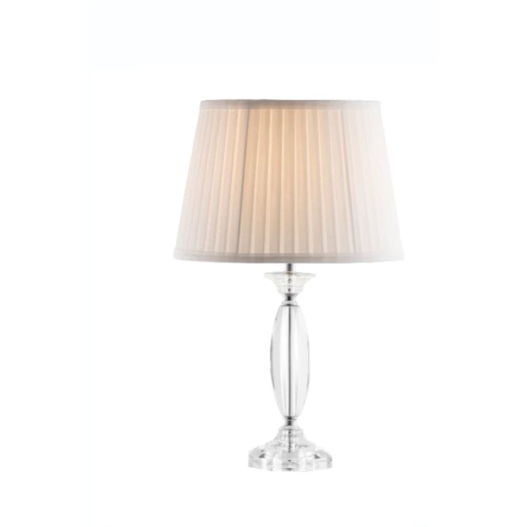 GALWAY CRYSTAL LYON LAMP & SHADE IRL UK FITTING