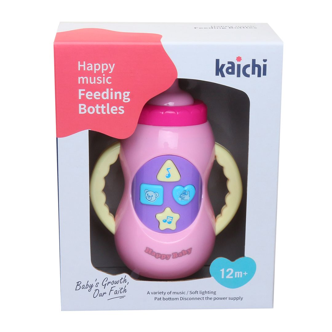 HAPPY MUSIC FEEDING BOTTLE WITH LIGHTS AND MUSIC