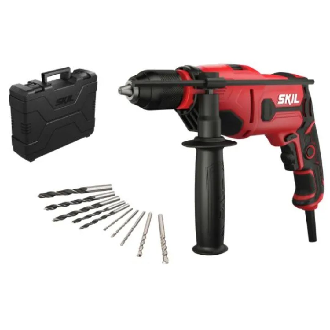 SKIL 6725GA HAMMER DRILL 710W & 10 DRILLS | HD1E6725GA