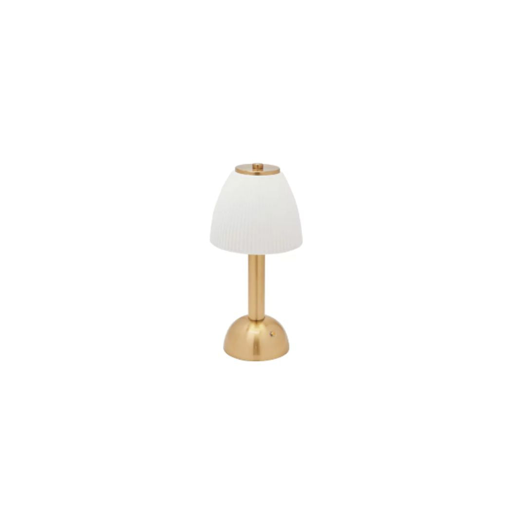 WIDDOP HESTIA WHITE USB LED TOUCH TABLE LAMP