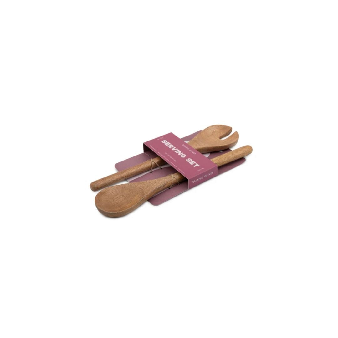 JAMIE OLIVER BIG LOVE SERVING SPOON SET OF TWO