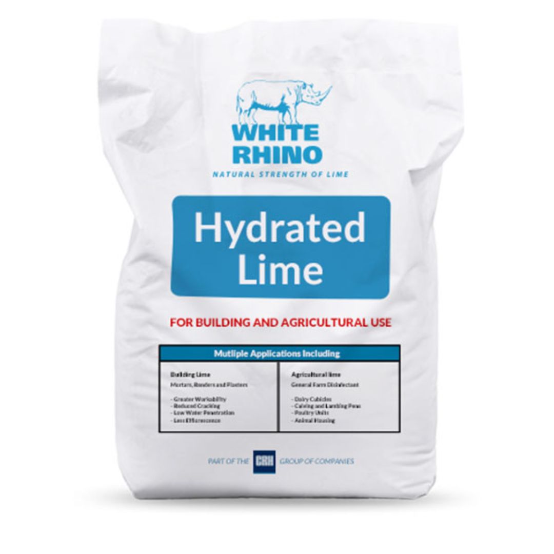 WHITE RHINO HYDRATED LIME | 25KG
