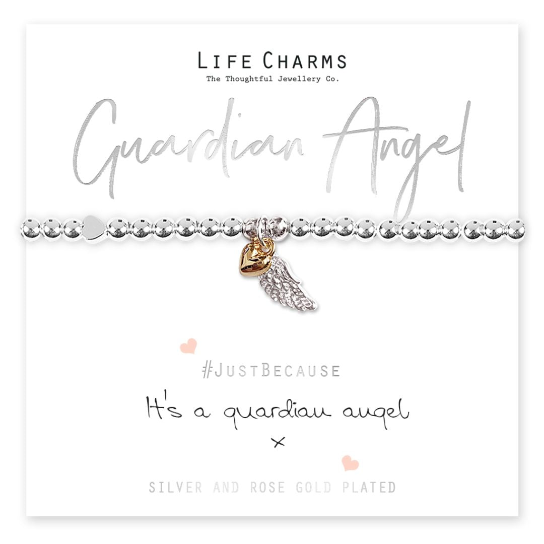 LIFE CHARMS BRACELET GUARDIAN ANGEL