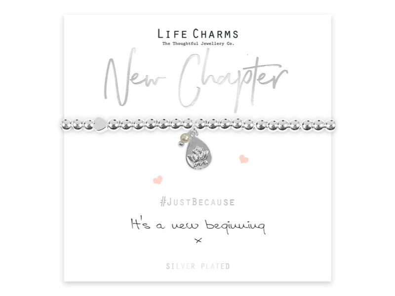 LIFE CHARMS BRACELET NEW CHAPTER