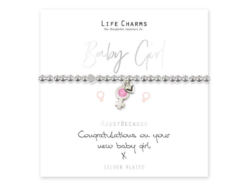 LIFE CHARMS BRACELET BABY GIRL