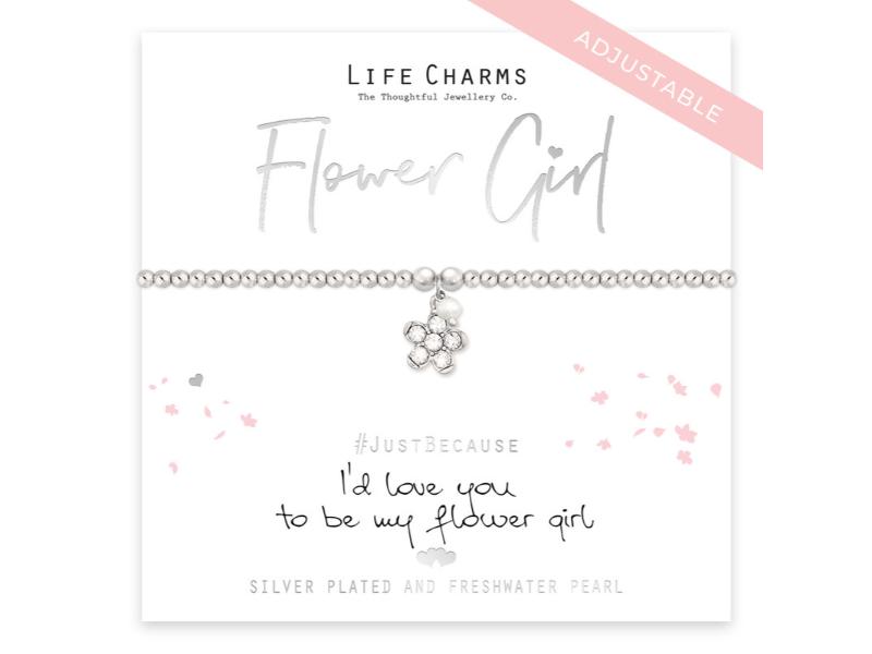 LIFE CHARMS BRACELET BY MY FLOWER GIRL