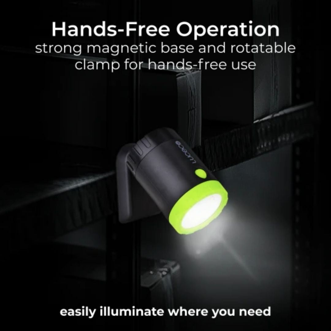 Luceco 500lm LED Clamp Spotlight | LILC50G65-01