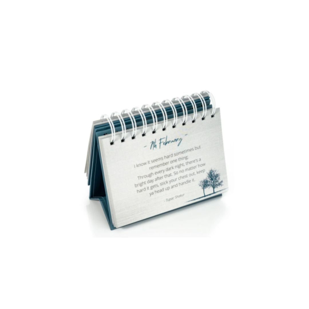 CLISTE LIFES LITTLE LESSONS QUOTE & AFFIERMATIONS CALENDAR