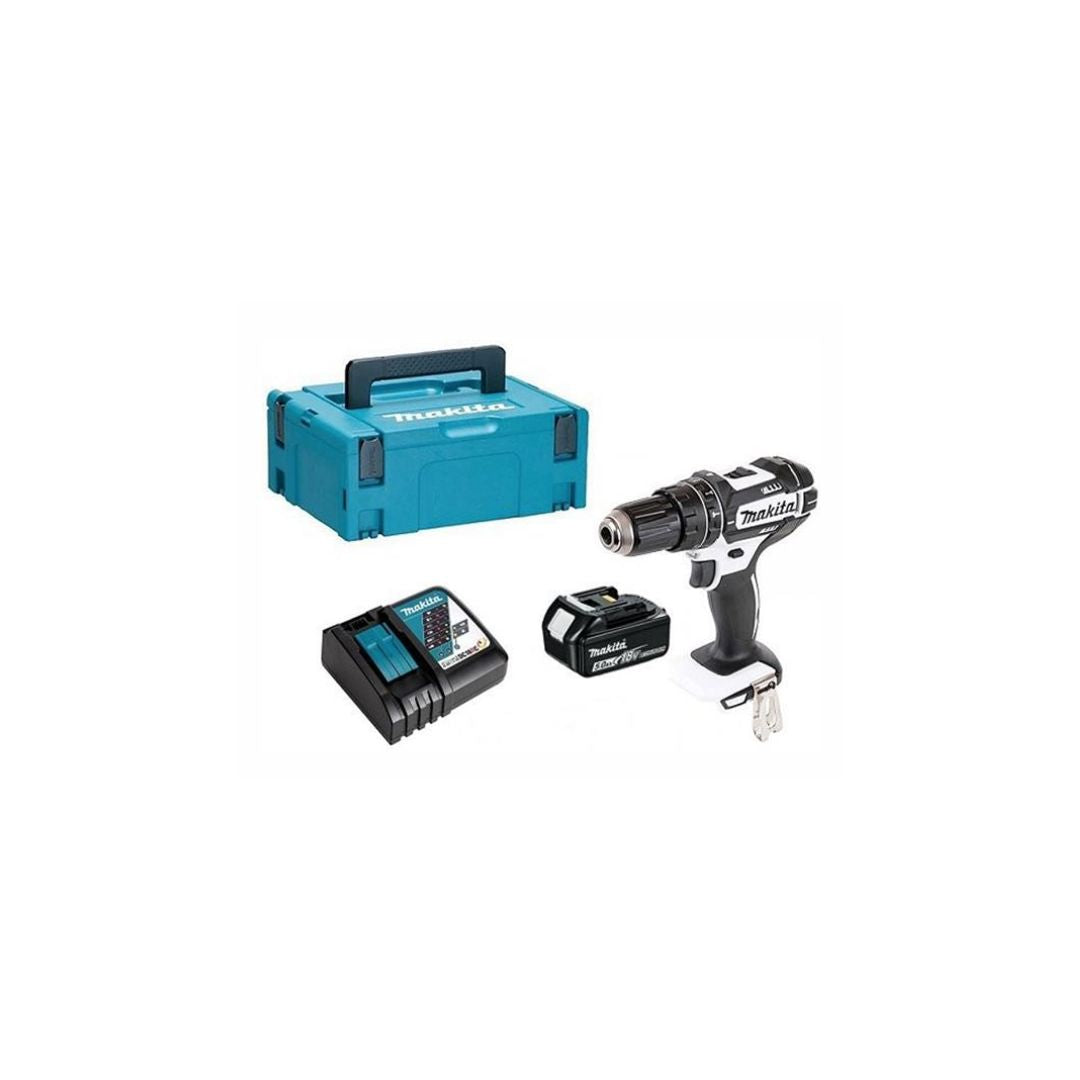 MAKITA 18V COMBI DRILL LXT 1X5AH BATTERY | DHP482T1J