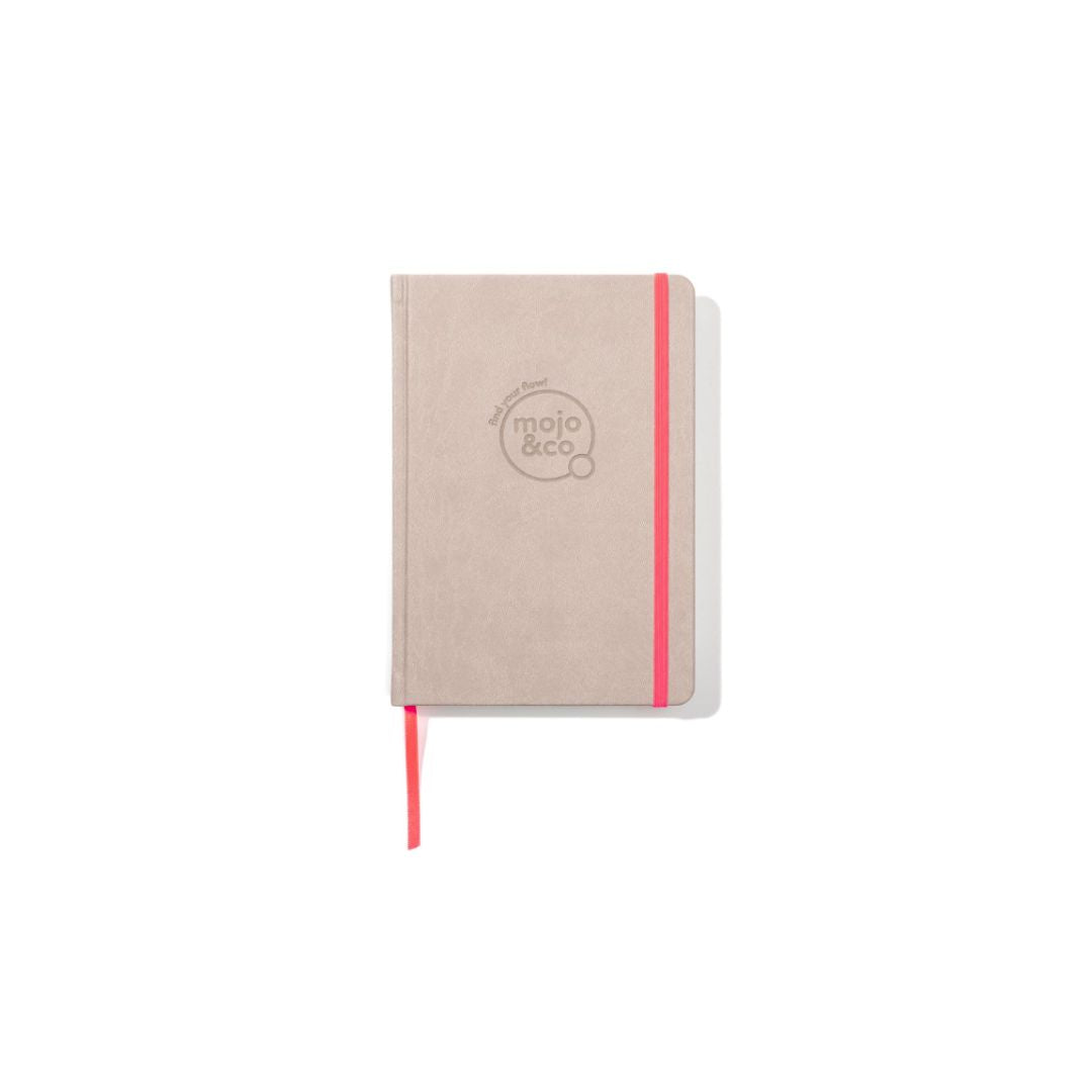MOJO UNDATED POSITIVITY & WELLNESS JOURNAL | CAFE AU LAIT
