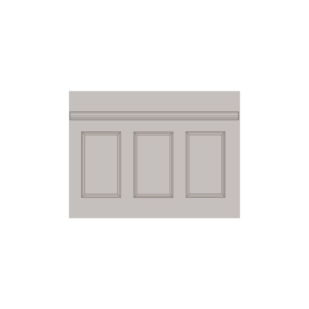 Richard Burbidge Bloomsbury Classic Dado Wall Panelling Kit | 700 *420