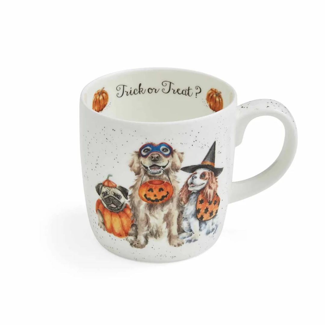 WRENDALE DESIGNS HALLOWEEN TRICK OR TREAT MUG