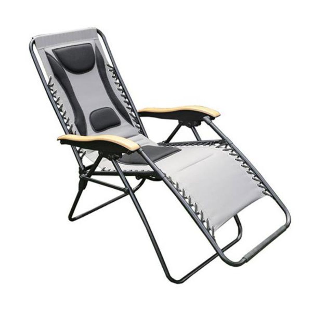 ZERO GRAVITY RELAXER CHAIR | LIGHT GREY