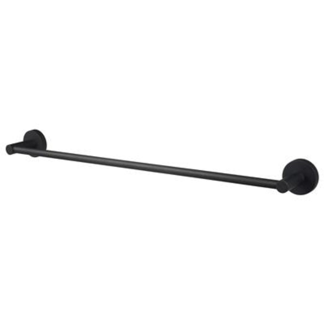 KOSMOS TOWEL RAIL SINGLE 61CM | MATT BLACK