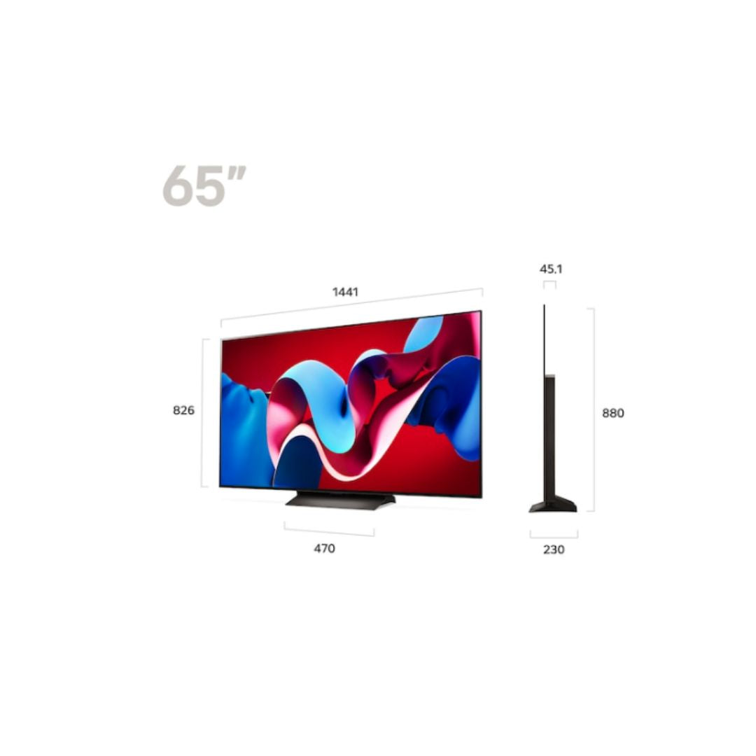 LG OLED evo AI C4 4K 65 inch Smart TV