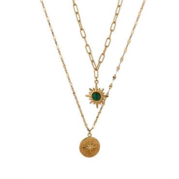 KNIGHT & DAY CARLY LAYERED NECKLACE