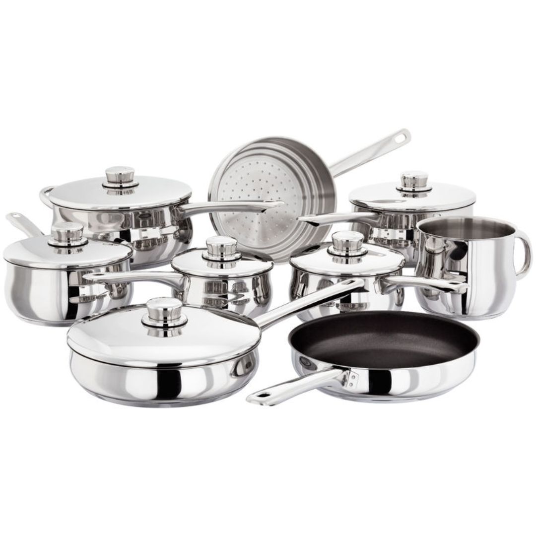 STELLAR 1000 SAUCEPAN SET | 9 PIECE