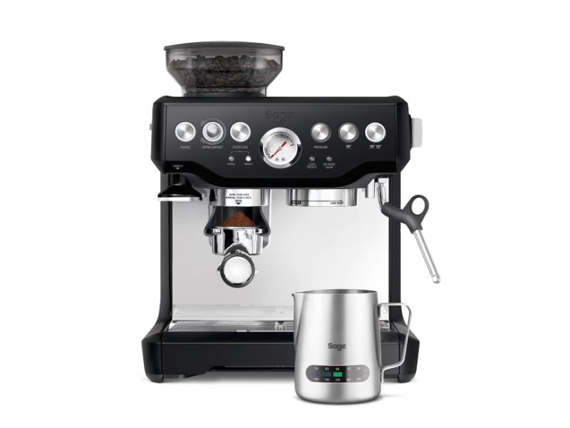 SAGE COFFEE MACHINE BARISTA EXPRESS BLACK TRUFFLE | SES875BTR2GUK1