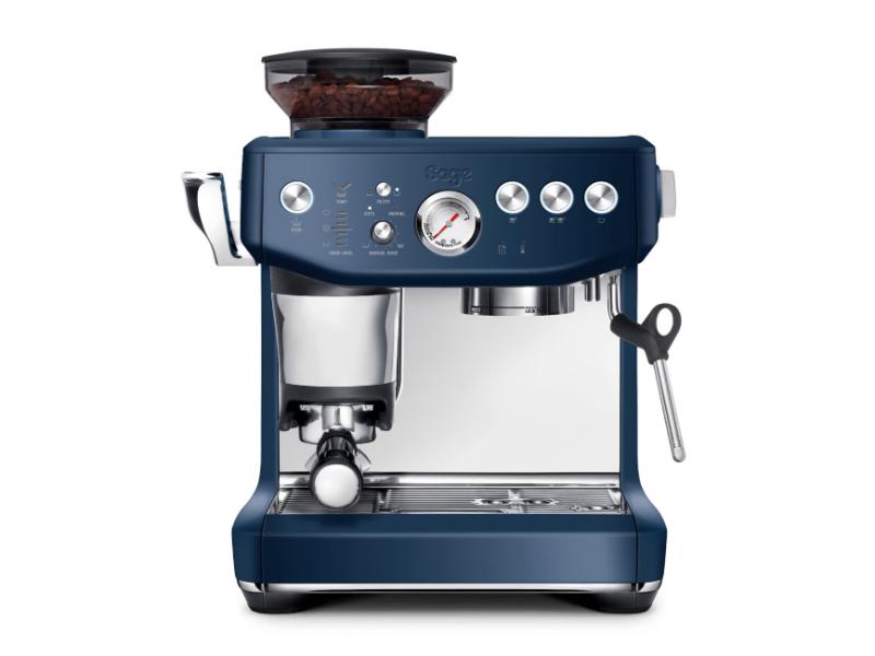 SAGE COFFEE MACHINE BARISTA EXPRESS IMPRESS DAMSON BLUE | SES876DBL4GUK1