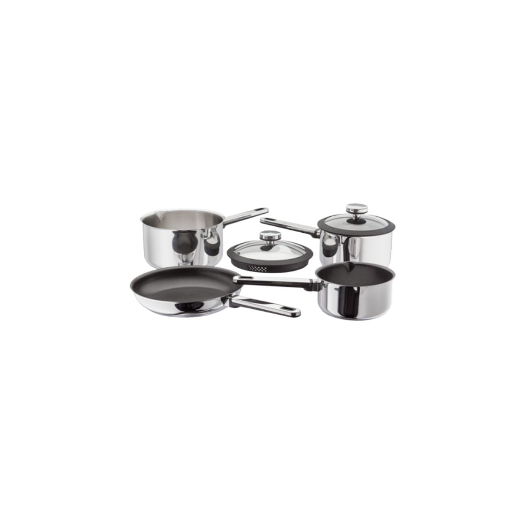 STELLAR STAY COOL DRAINING SAUCEPAN SET | 4PC