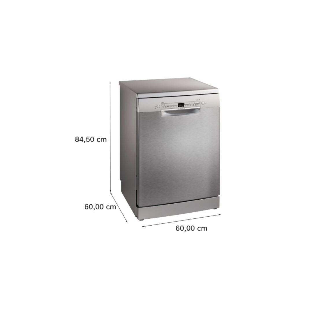 Bosch Series 2 Free-standing Dishwasher 60cm | Brushed Steel