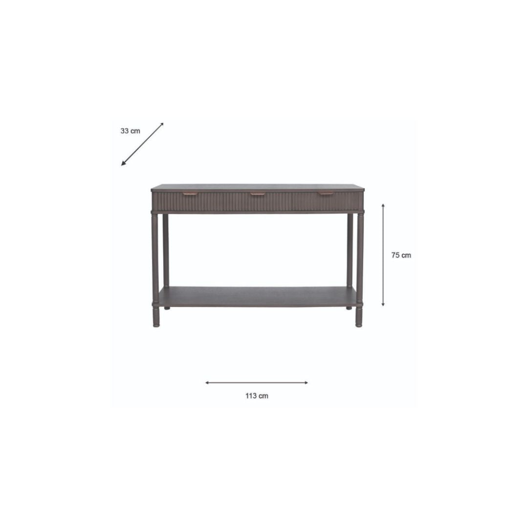 Tara Lane Harman 3 drawer console table