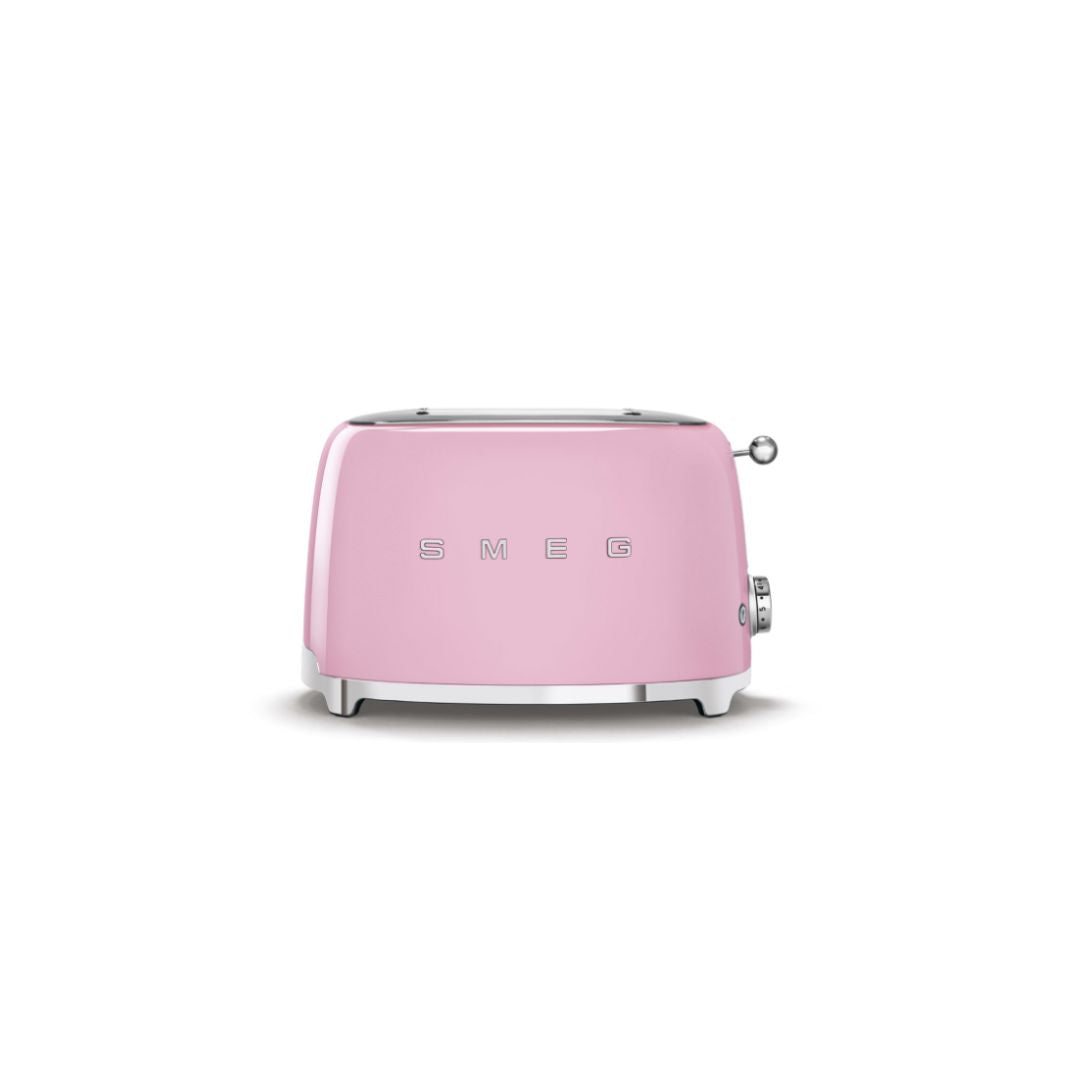 Smeg Pink 2 Slice Toaster | TSF01PKUK