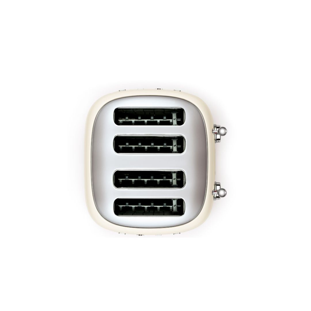 Smeg 4 Slice Cream Toaster | TSF03CRUK