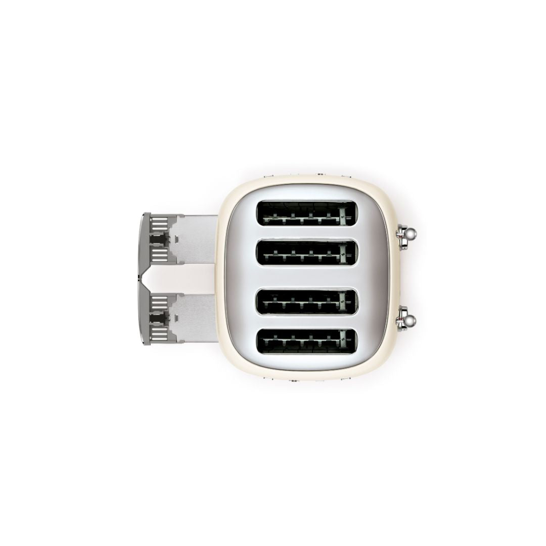 Smeg 4 Slice Cream Toaster | TSF03CRUK