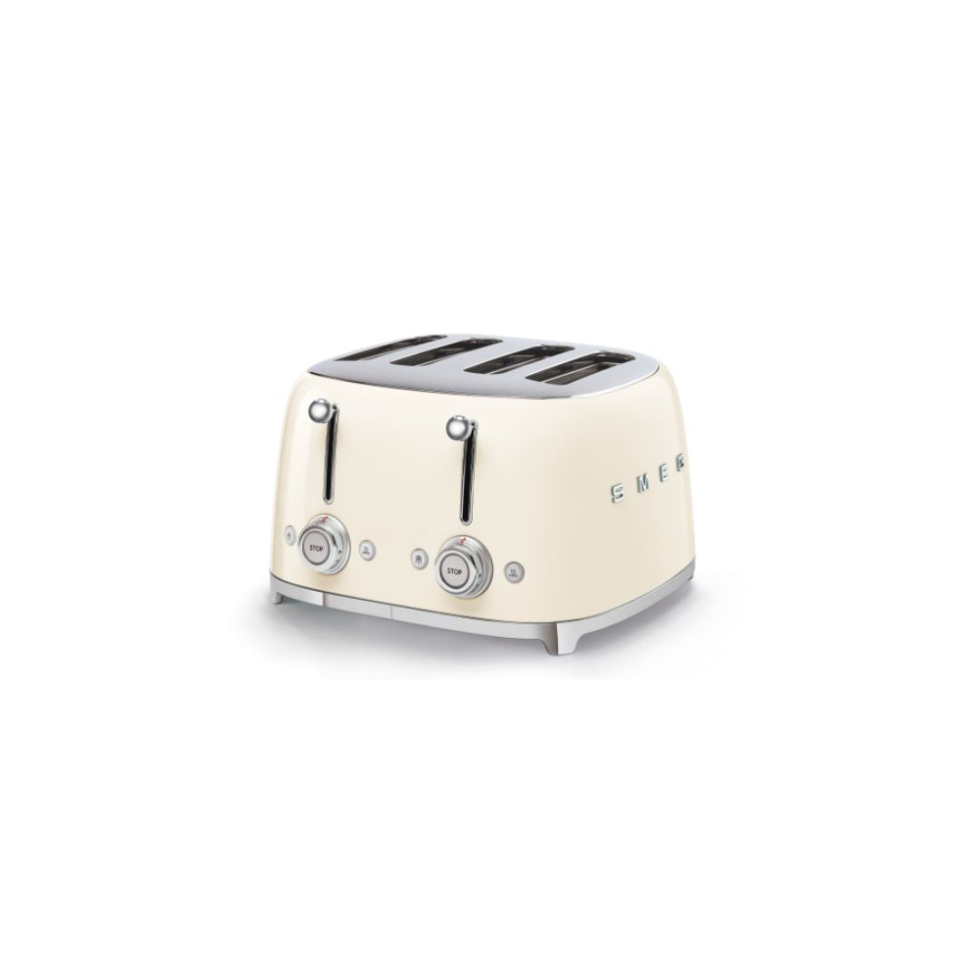 Smeg 4 Slice Cream Toaster | TSF03CRUK
