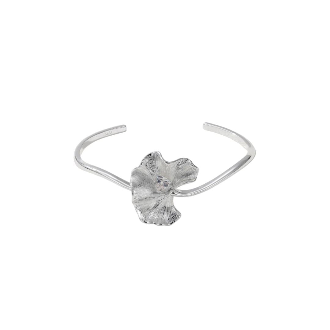 Knight & Day Ophelia Silver Bangle