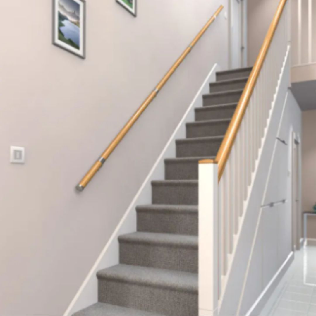 George Quinn Wall Mounted Stair Handrail Kit