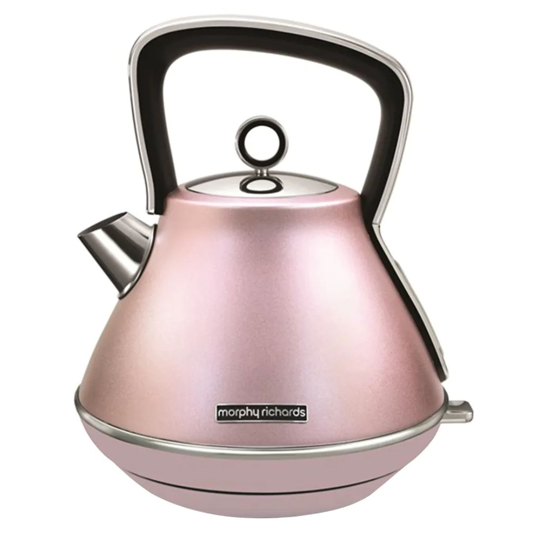 MORPHY RICHARDS EVOKE KETTLE 1.5L | 100117 | ROSE QUARTZ