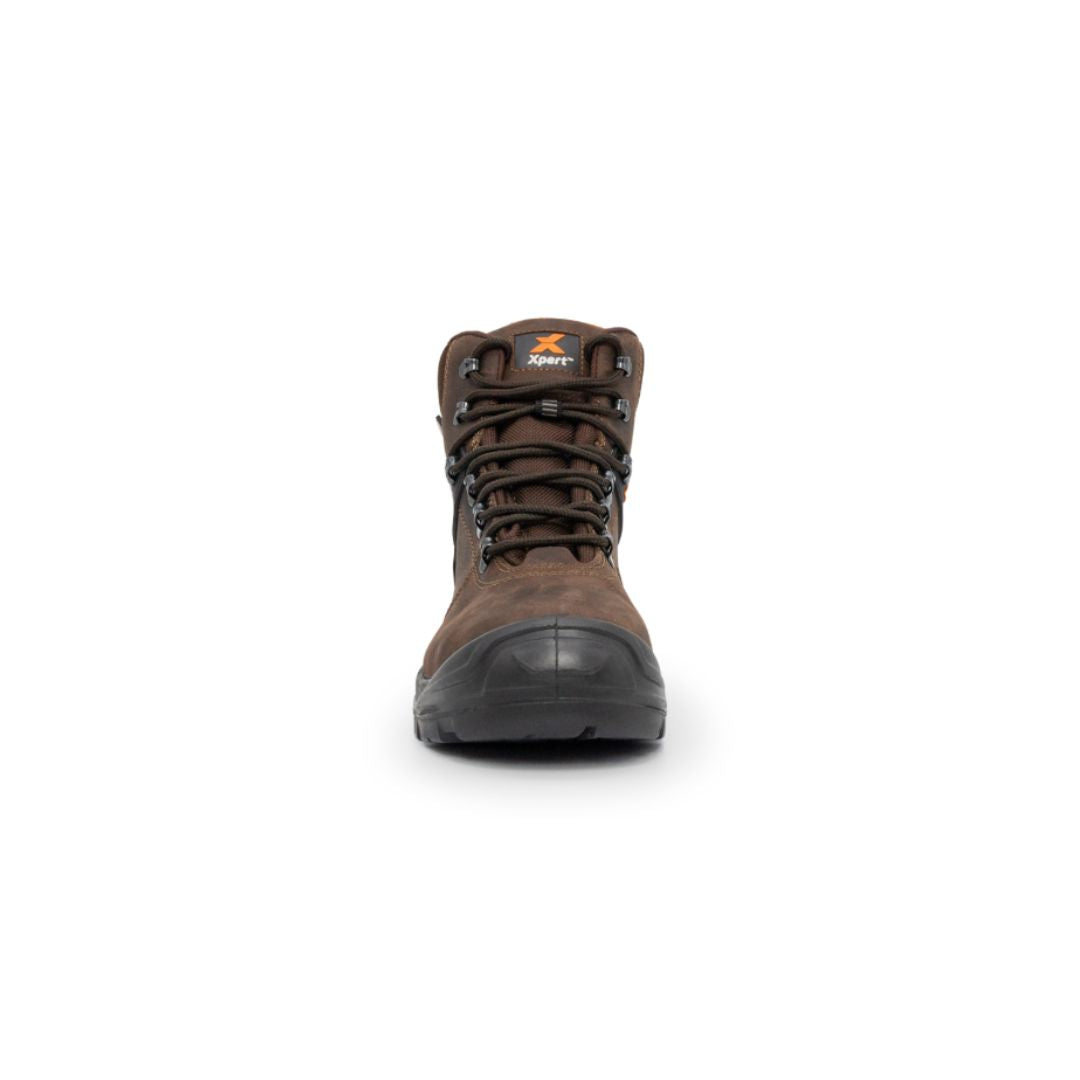 Xpert Typhoon S3 Safety Waterproof Boots Brown