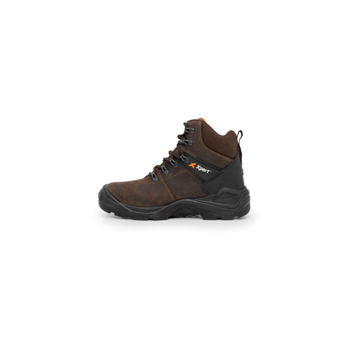 Xpert Typhoon S3 Safety Waterproof Boots Brown