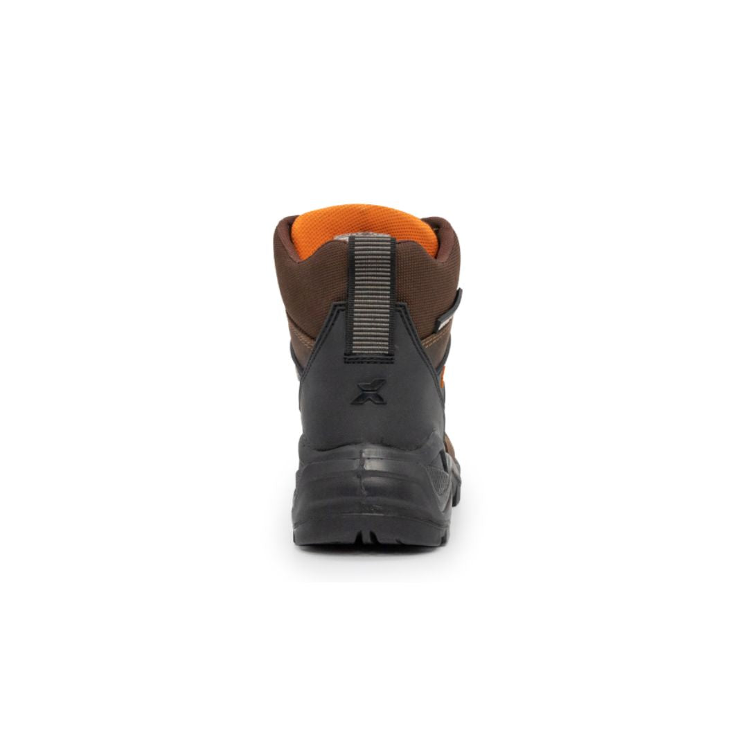Xpert Typhoon S3 Safety Waterproof Boots Brown