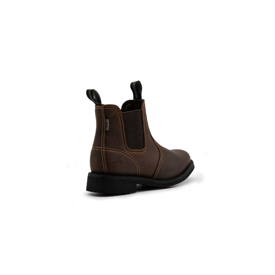 Xpert Heritage Chelsea Non-Safety Boots Brown