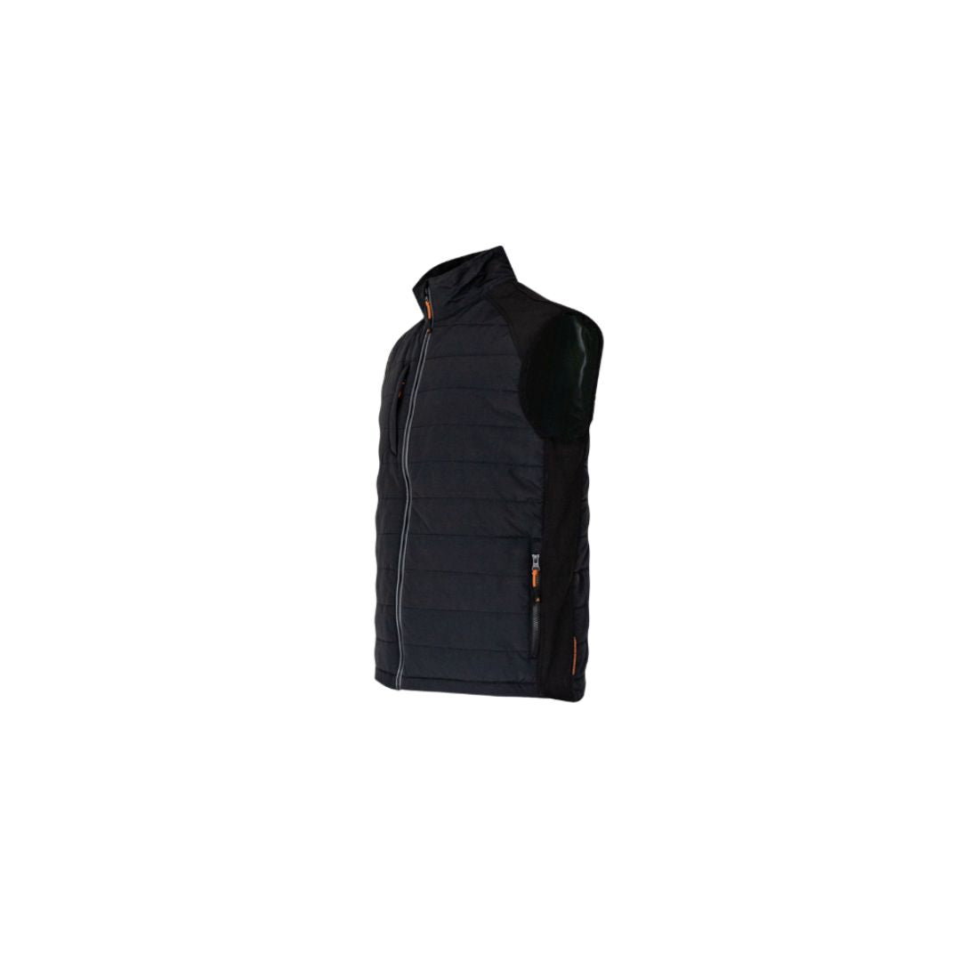 Xpert Pro Rip-Stop Panelled Bodywarmer Black