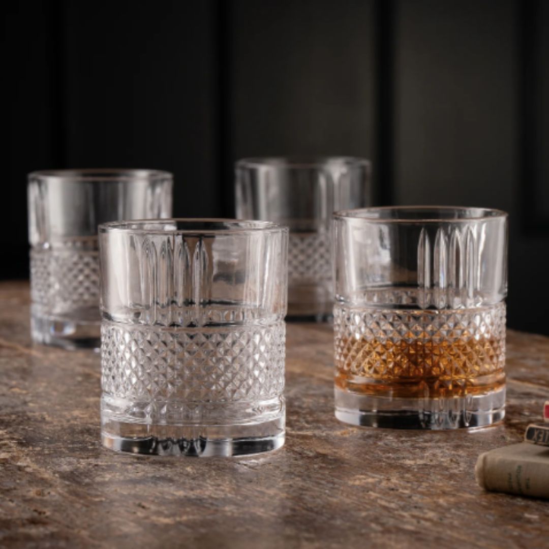Galway Crystal Eyre Whiskey Glass | Set of 4