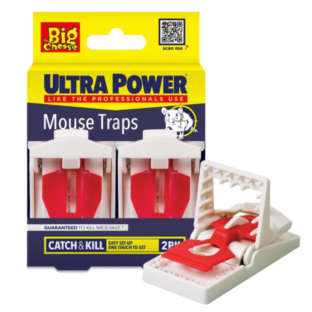 BIG CHEESE ULTRA POWER MOUSE TRAP 2 PACK