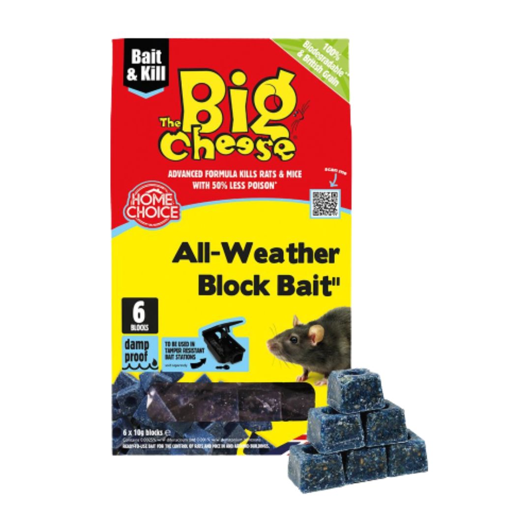 BIG CHEESE ALL WEATHER BLOCK BAIT 6 X 10G