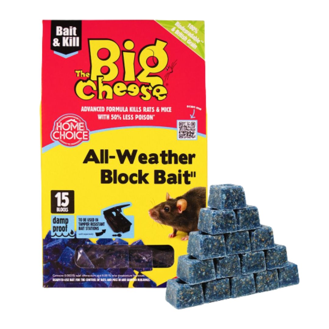 BIG CHEESE ALL WEATHER BLOCK BAIT 15 X 10G